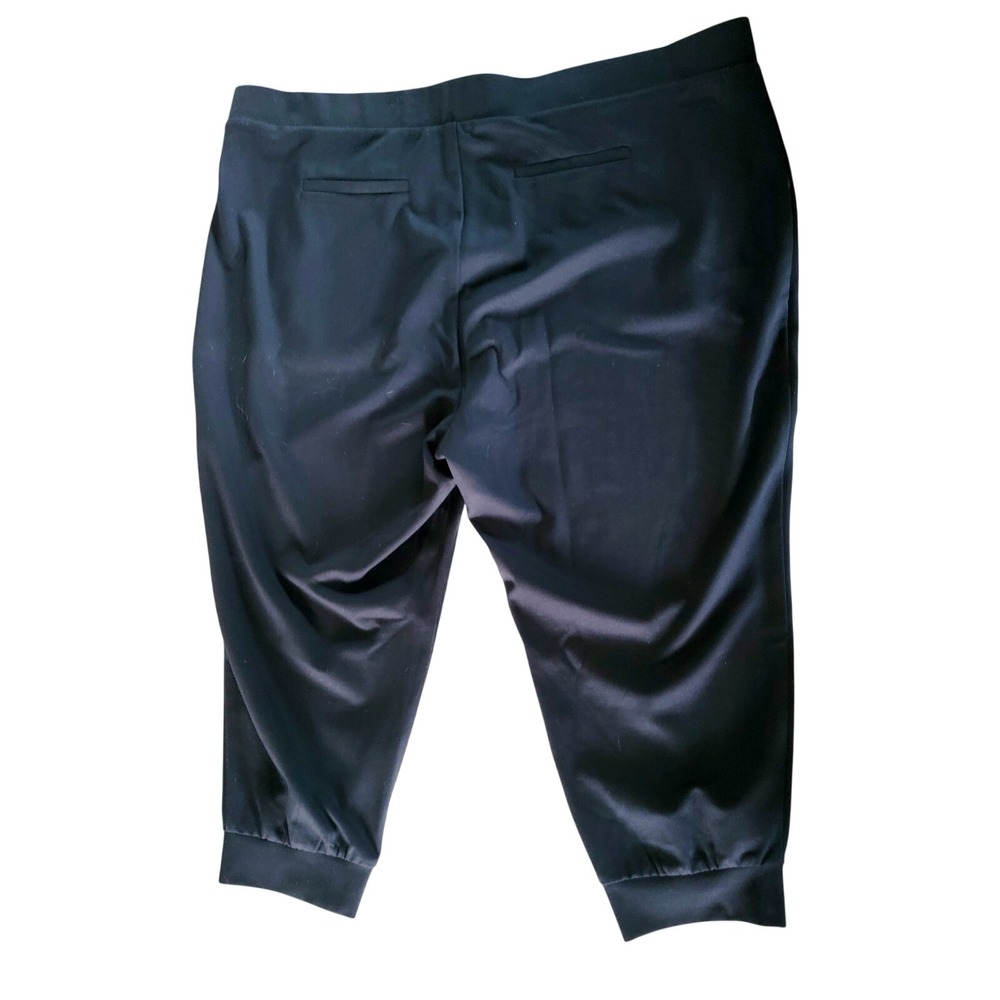 Torrid 4 Womens Black Ponte Zipper Pocket Jogger‎ Pants Size 4X Plus NWT - Picture 5 of 11